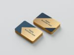 Minimalist Round Corner Business Cards