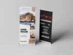 Rollup banner- stickers printing