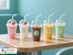 ice cream cup - banner stickers printing