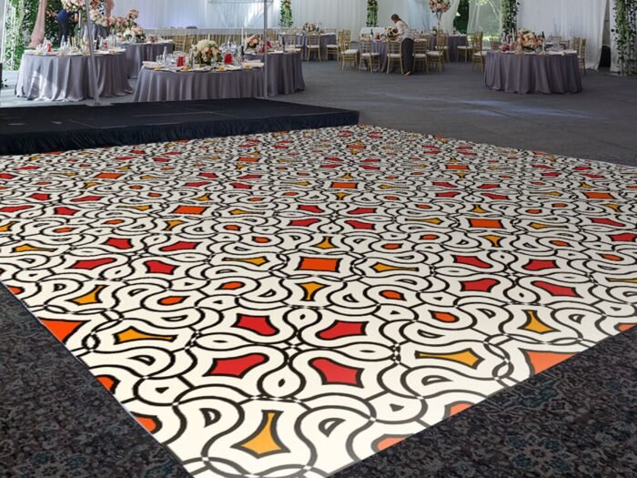 Custom floor pattern printing - Banner stikers printing