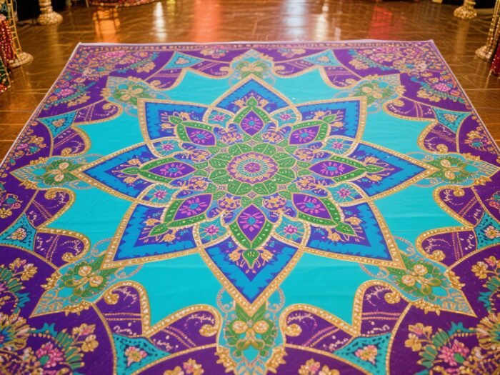 Custom floor pattern printing - Banner stikers printing