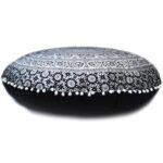 Mandala round floor cushion