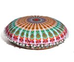Mandala round floor cushion