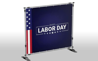 Backdrop stand - Banner stickers printing