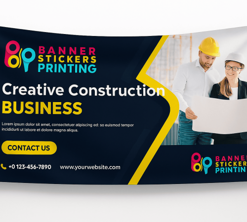 Banner stickers printing - vinyl banner 4