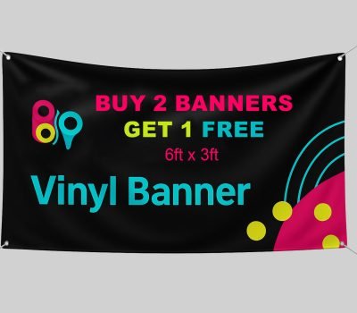 Vinyl banners printing - Banner Stickers Printing