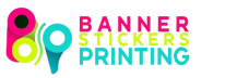banner stickers printing logo