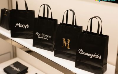 shopping bags Luxury shopping bags - banner stickers printing